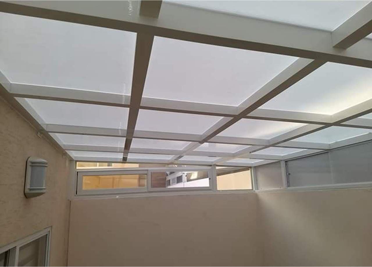 Domo de Aluminio + Policarbonato